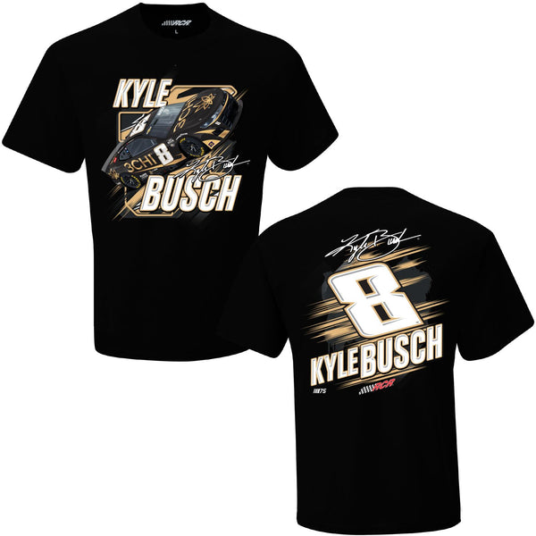Kyle Busch 2023 3CHI Blister Tech T-Shirt Black #8 NASCAR