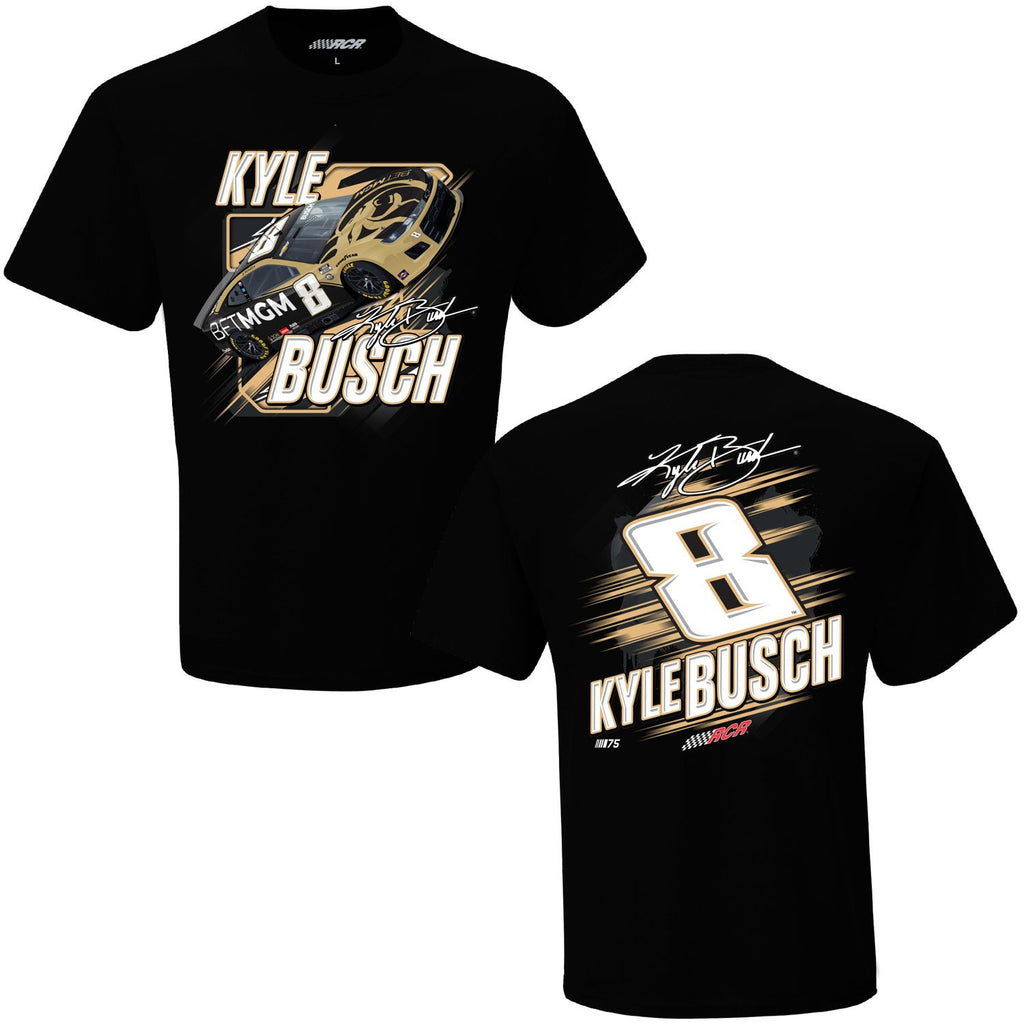Kyle Busch 2023 Bet MGM Blister T-Shirt Black #8 NASCAR