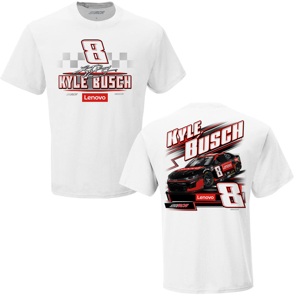 Kyle Busch 2023 Lenovo Horsepower T-Shirt White #8 NASCAR
