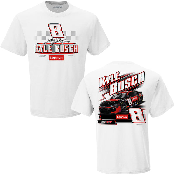 Kyle Busch 2023 Lenovo Horsepower T-Shirt White #8 NASCAR