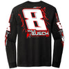 Kyle Busch 2023 Long Sleeve Black 4-Spot Xtreme #8 T-Shirt NASCAR
