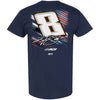 Kyle Busch 2023 Cheddar's Patriotic Fuel T-Shirt Blue #8 NASCAR