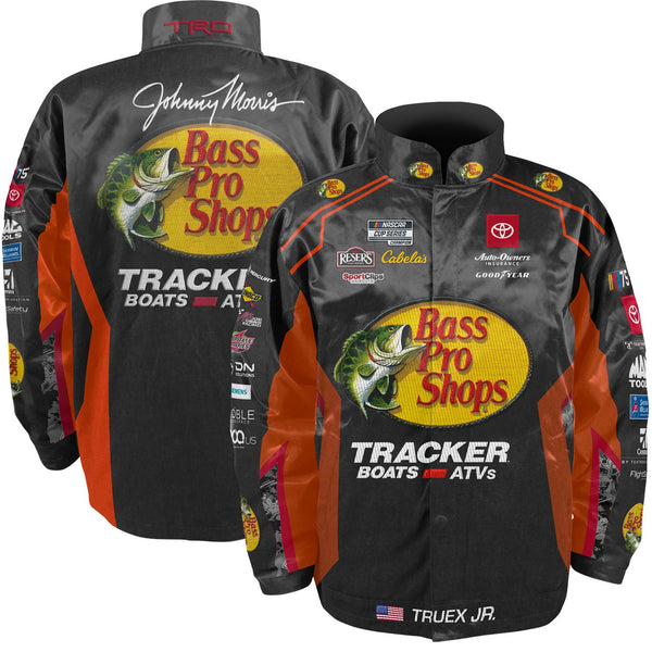 Martin Truex Jr 2023 Bass Pro Shops Uniform Pit Jacket Black #19 NASCAR