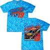 Martin Truex Jr 2023 Youth Bass Pro Shops Tie Dye Car T-Shirt Blue #19 NASCAR
