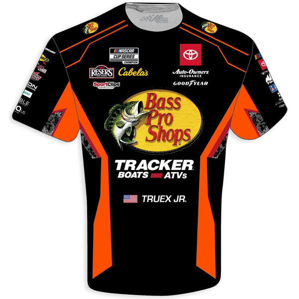 Martin Truex Jr 2023 Bass Pro Shops Sublimated Uniform Pit Crew T-Shirt #19 NASCAR