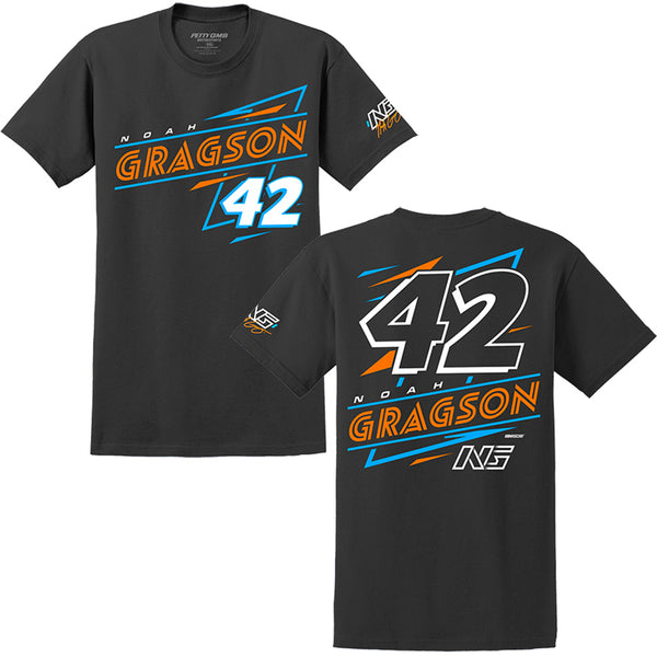 Noah Gragson 2023 Xtreme Lifestyle #42 T-Shirt Black NASCAR