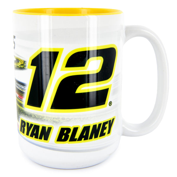 Ryan Blaney 2023 Menards Coffee Mug 15oz With Color Interior #12 NASCAR