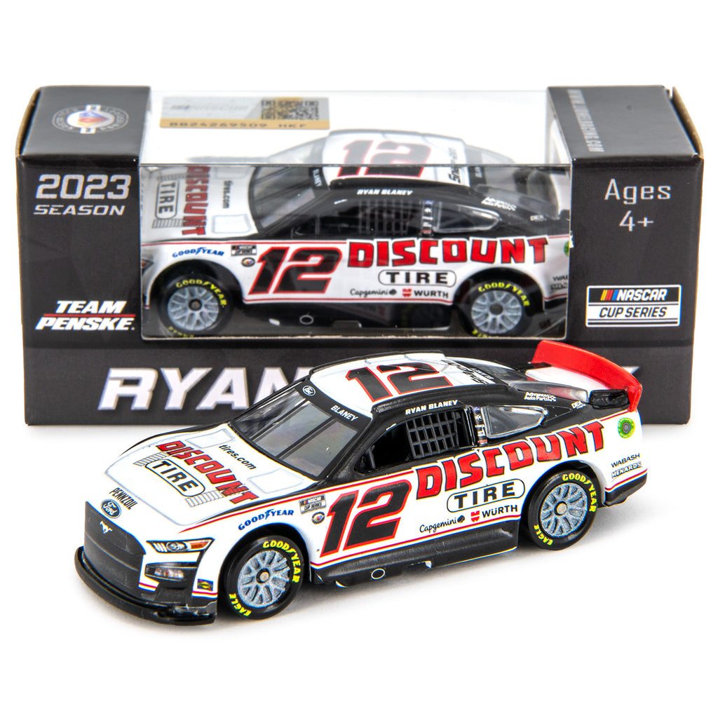 Ryan Blaney Discount Tire 1:64 Standard 2023 Diecast Car #12 NASCAR