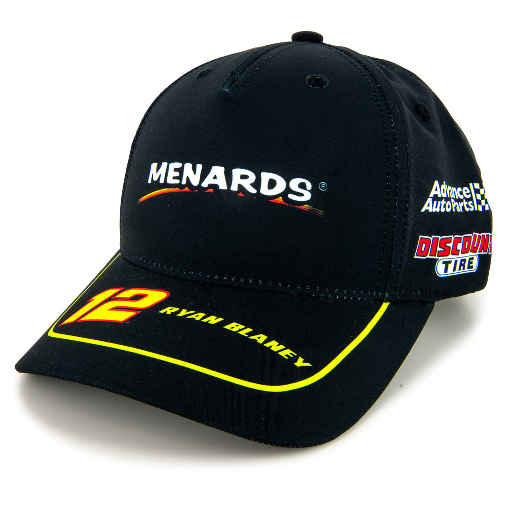 Ryan Blaney 2023 Menards Uniform Pit Hat #12 NASCAR