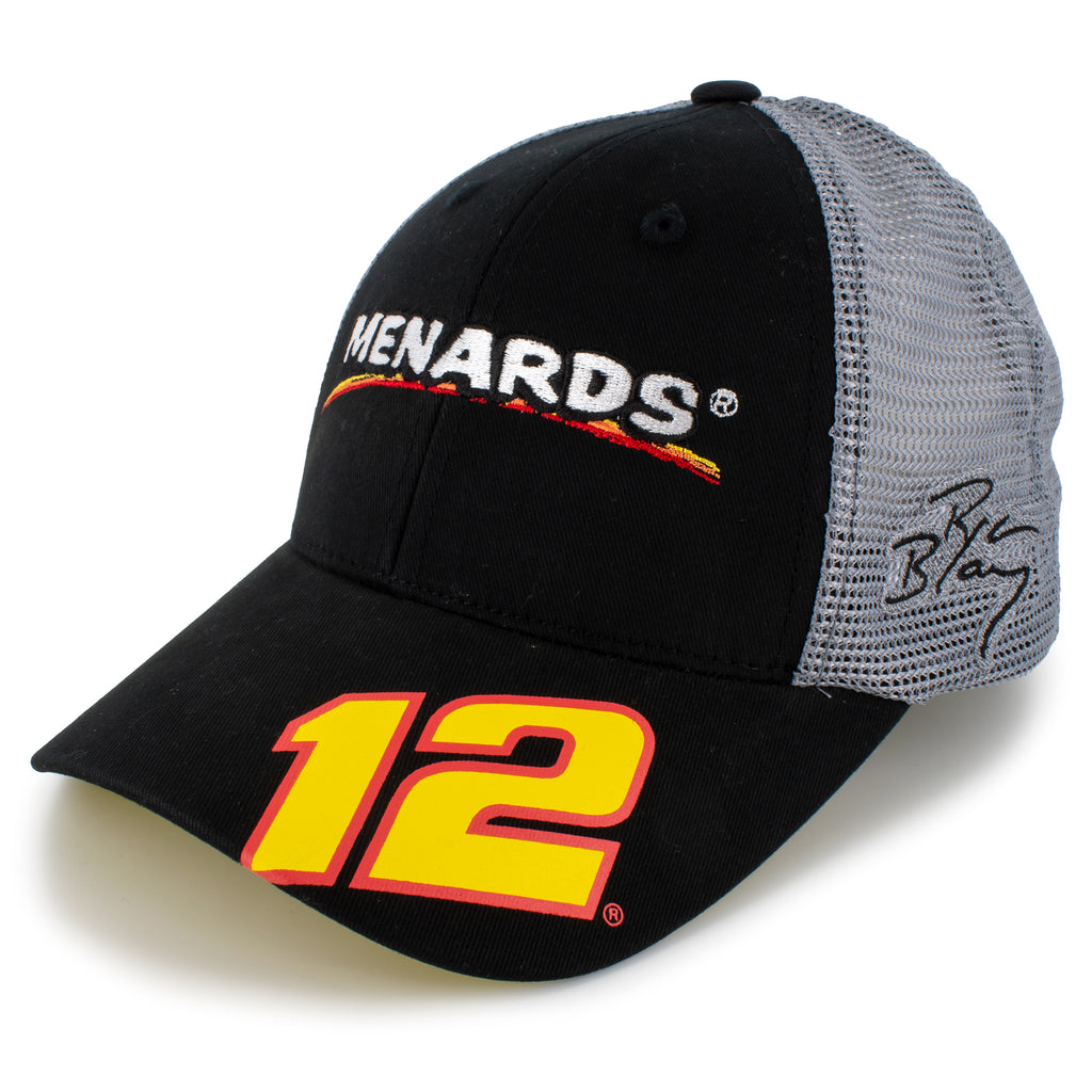 Ryan Blaney Menards #12 NASCAR Team Mesh Hat