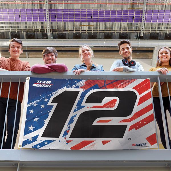 Ryan Blaney 2023 Patriotic #12 NASCAR 3x5 Flag
