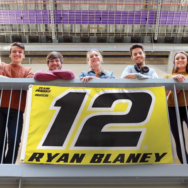 Ryan Blaney Team #12 NASCAR 3x5 Flag