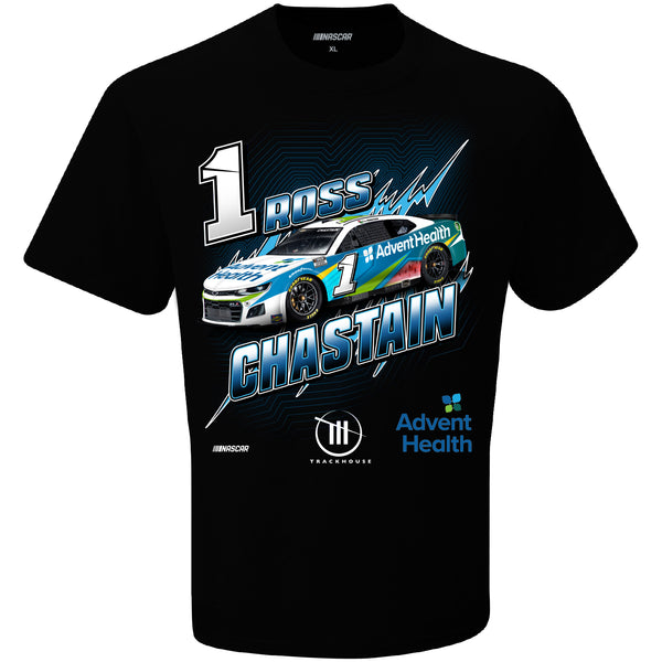 Ross Chastain 2022 Next Gen Advent Health T-Shirt Black #1 NASCAR