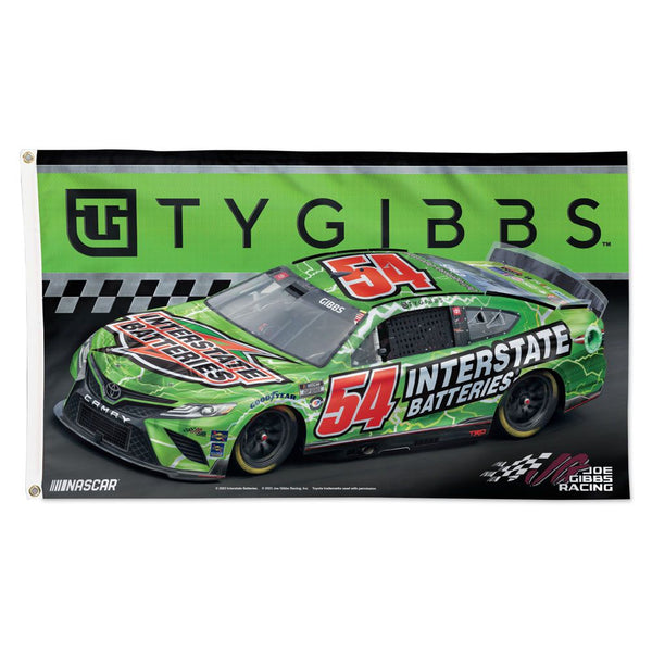 Ty Gibbs 2023 Interstate #54 NASCAR 3x5 Flag