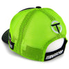 Ty Gibbs 2022 Colorblock #54 Mesh NASCAR Hat Black/Green