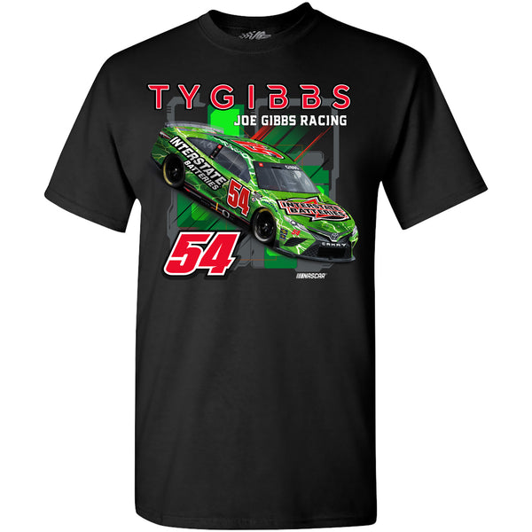 Ty Gibbs 2023 Interstate Draft T-Shirt Black #54 NASCAR