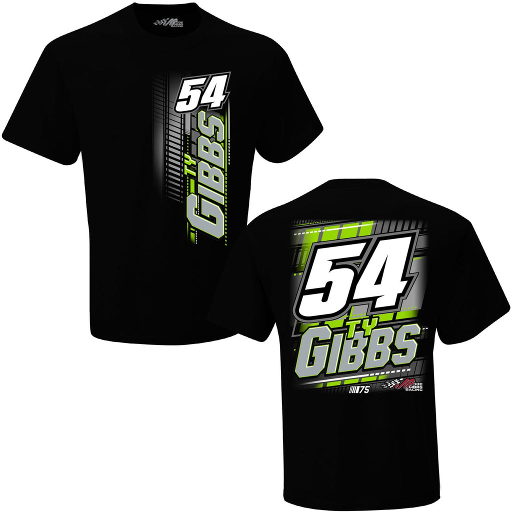 Ty Gibbs 2023 Number 54 Tech T-Shirt Black NASCAR