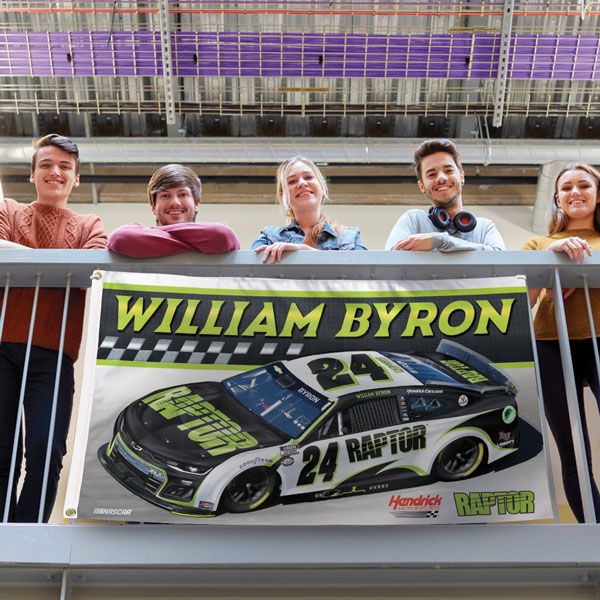 William Byron 2023 Raptor #24 NASCAR 3x5 Flag