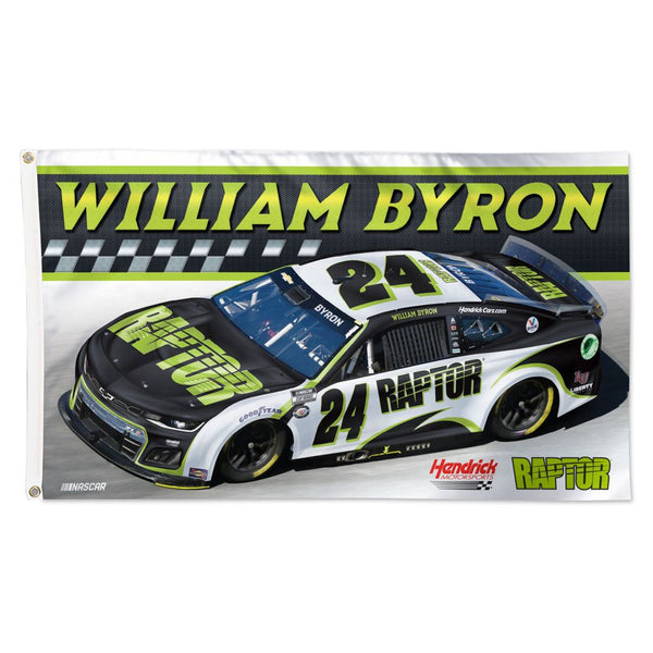 William Byron 2023 Raptor #24 NASCAR 3x5 Flag 