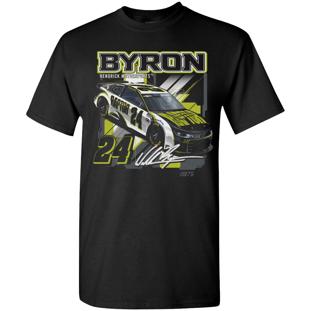 William Byron 2023 Raptor Draft T-Shirt Black #24 NASCAR