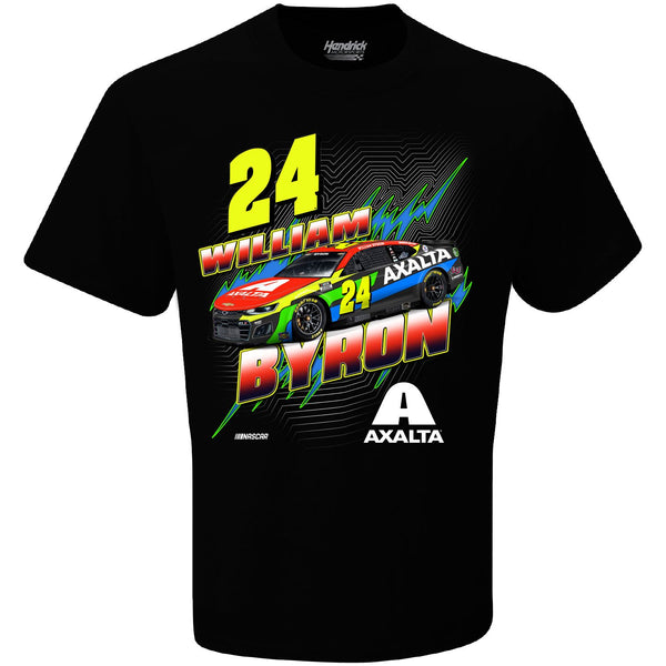 William Byron 2022 Next Gen Axalta #24 NASCAR T-Shirt Black